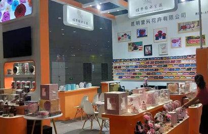 营兴花卉公司展台搭建